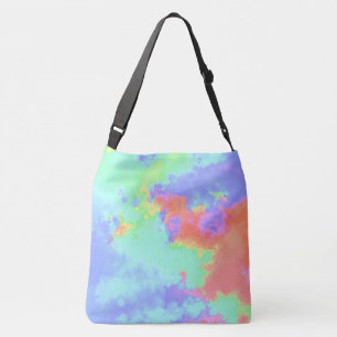 Bolso Cruzado Placa de pintura arco iris