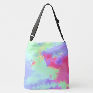 Bolso Cruzado Placa de pintura arco iris