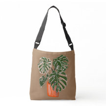 Planta de Crossbody de la Planta de Monstera