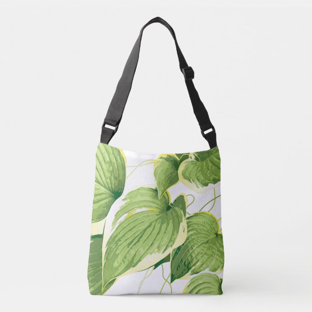 Bolso Cruzado Planta Ficus (Anverso)
