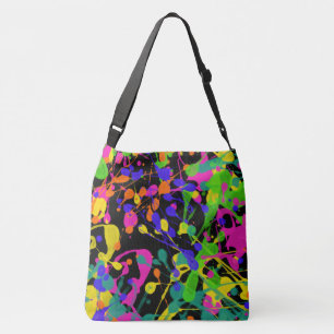 Bolso Cruzado Plantas de pintura de las luces del norte