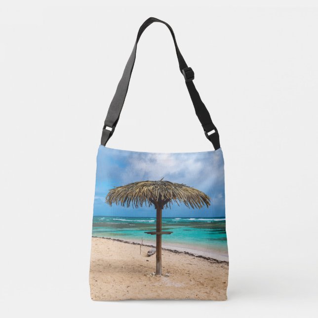 Bolso Cruzado Playa de Anse des Rochers (Reverso)