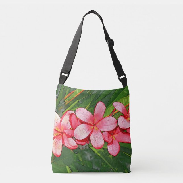 Bolso Cruzado Plumeria (Anverso)