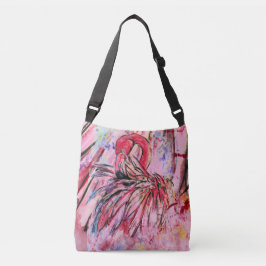 Bolso Cruzado Plumes au rose