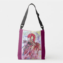 Bolso Cruzado Plumes au rose