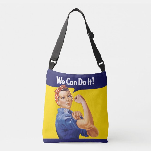 Bolso Cruzado ¡Podemos Hacerlo! Rosie the Riveter (Anverso)