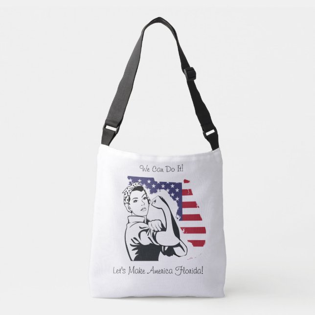 Bolso Cruzado ¡Podemos hacerlo! Rosie The Riveter (Anverso)