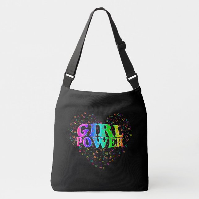 Bolso Cruzado ¡Poder chica! (Anverso)
