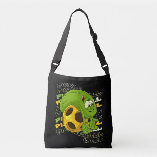 Bolso Cruzado ¡Poder De La Piel! Niños de Cute Pickleball