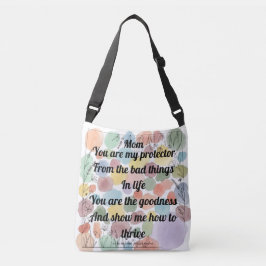 Bolso Cruzado Poema de Mamá
