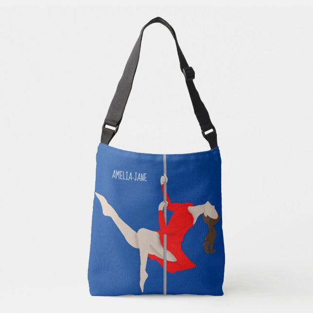 Bolso Cruzado Pole Fitness (Anverso)
