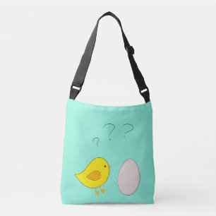 Bolso Cruzado Pollo o la pregunta sobre el huevo Cute la Pascua
