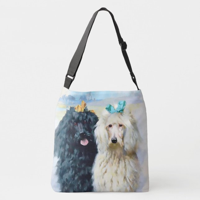 Bolso Cruzado Poodles de Arthur Wardle (Reverso)