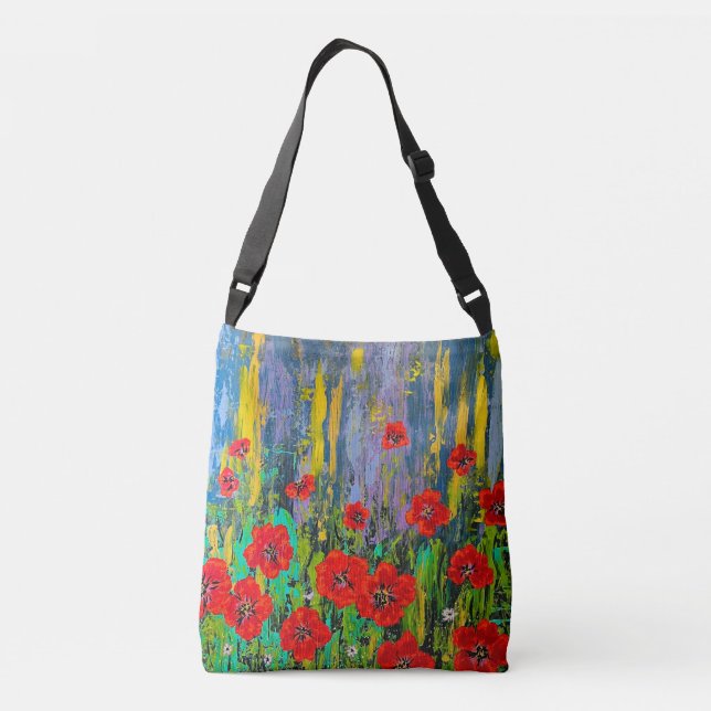 Bolso Cruzado Poppies (Reverso)