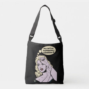 BOLSO CRUZADO "¿POR QUÉ MI NOVIO NO PUEDE SER COPWATCHER?"