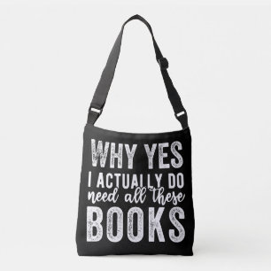 Bolso Cruzado Por Qué Sí, Realmente Necesito Todos Estos Libros