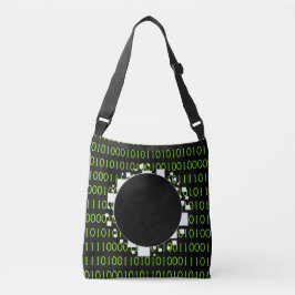 Bolso Cruzado Portal digital de código binario de abismos de Whi