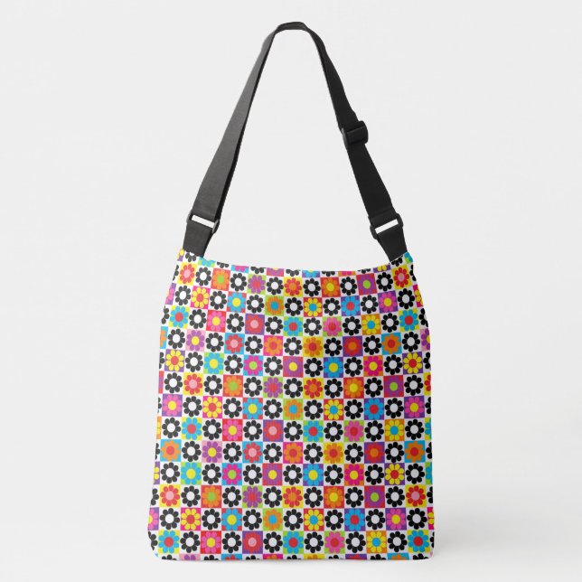 Bolso Cruzado Potencia de flor (Anverso)