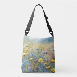 Bolso Cruzado Prado de flores silvestres de verano