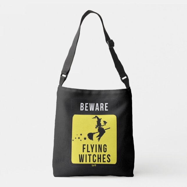 Bolso Cruzado PREOCUPACIÓN DE VOLAR CON TESTIGOS Halloween diver (Reverso)