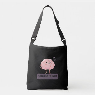 Bolso Cruzado Preocuparse Es Mi Cardio – Ansiedad Divertida