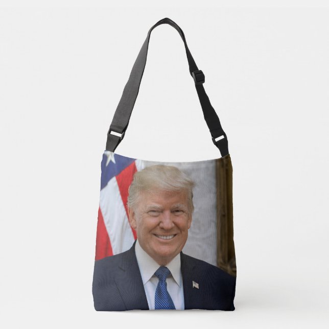 Bolso Cruzado Presidente Donald Trump (Anverso)
