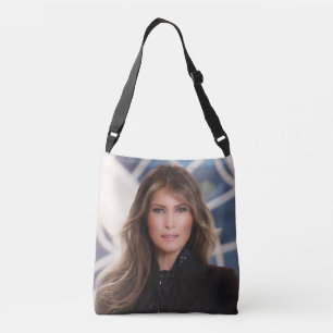 BOLSO CRUZADO PRESIDENTE TRUMP Y ESPOSA MELANIA