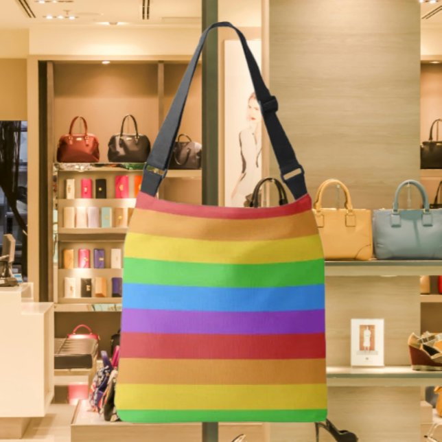 Bolso Cruzado PrideStride: Orgullo arcoiris (Subido por el creador)