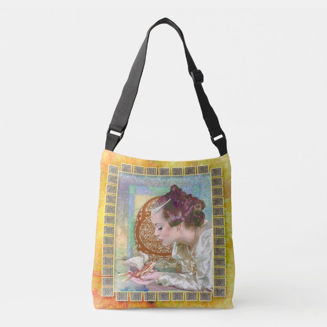 Bolso Cruzado Princesa y la rana (Anverso)