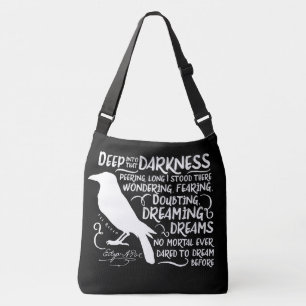 Bolso Cruzado Profundamente en la oscuridad/I [cuervo] Poe - Poe