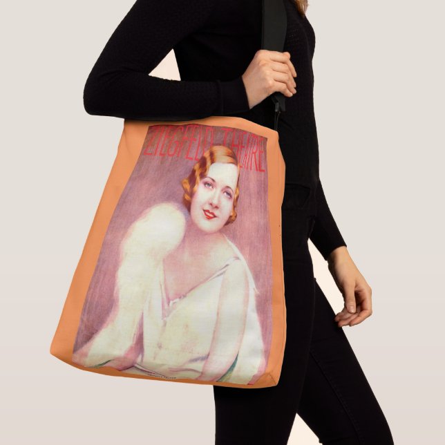 Bolso Cruzado Programa de teatro de Ziegfeld 1928: Marilyn Mille (Detalle)