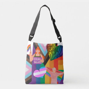 Bolso Cruzado Progreso y orgullo Tote integral