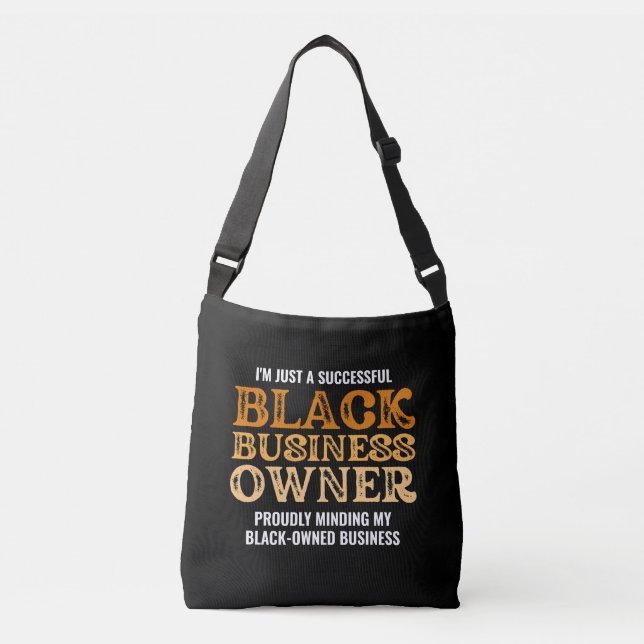 Bolso Cruzado PROPIETARIO DE NEGOCIOS BLACK DE ESTILO Negro (Anverso)