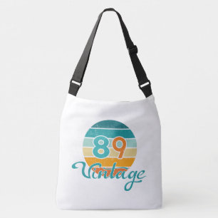 Bolso Cruzado Puesta de sol retro 89 vintage angustiado