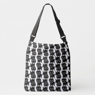 Bolso Cruzado Pugs negros
