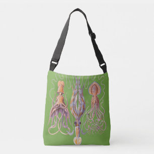 Bolso Cruzado Pulpos acuáticos del arte