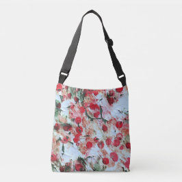 Bolso Cruzado Punto de lunares sucio rosa rojo Grunge Decadencia