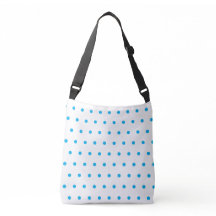 Puntos del Polka azul cielo