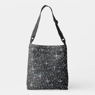 Bolso Cruzado purpurina de ascendencia negra