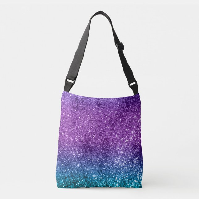 Bolso Cruzado Purpurina de Chicas unicornios #10 (Anverso)
