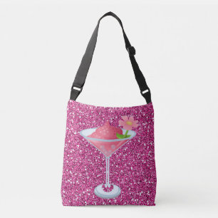 Bolso Cruzado Purpurina de Flower Cocktail Faux