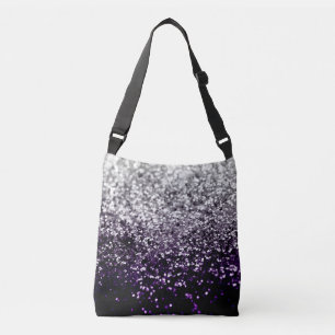 Bolso Cruzado Purpurina negro negro negro negro oscuro #1 #brill