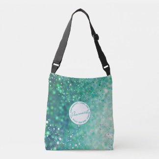 Bolso Cruzado Purpurina Verde Farmacéutico Tote Bag