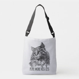 Bolso Cruzado Purr More Hiss Less Pretty Kitty