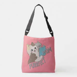 Bolso Cruzado Purrfect Mom