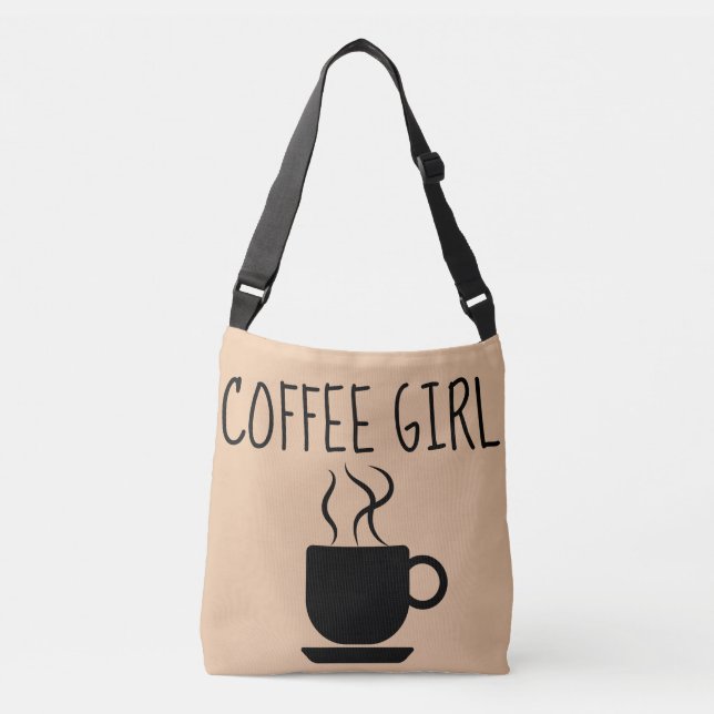 BOLSO CRUZADO PURSOS DE TOTES DE CHICA DE CAFÉ (Anverso)