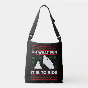Bolso Cruzado Qué divertido es andar en motocicleta Dirt Bike