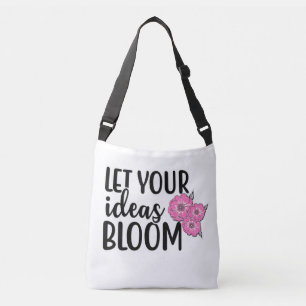 Bolso Cruzado Que florezcan tus ideas