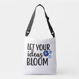 Bolso Cruzado Que florezcan tus ideas