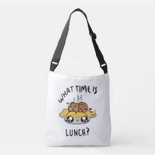 Bolso Cruzado Qué hora es el almuerzo